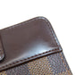 LOUIS VUITTON Bifold Wallet M61668 Damier canvas Brown Compact zip