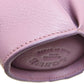 LOEWE Coin case leather purple Cow motif Women Used Authentic