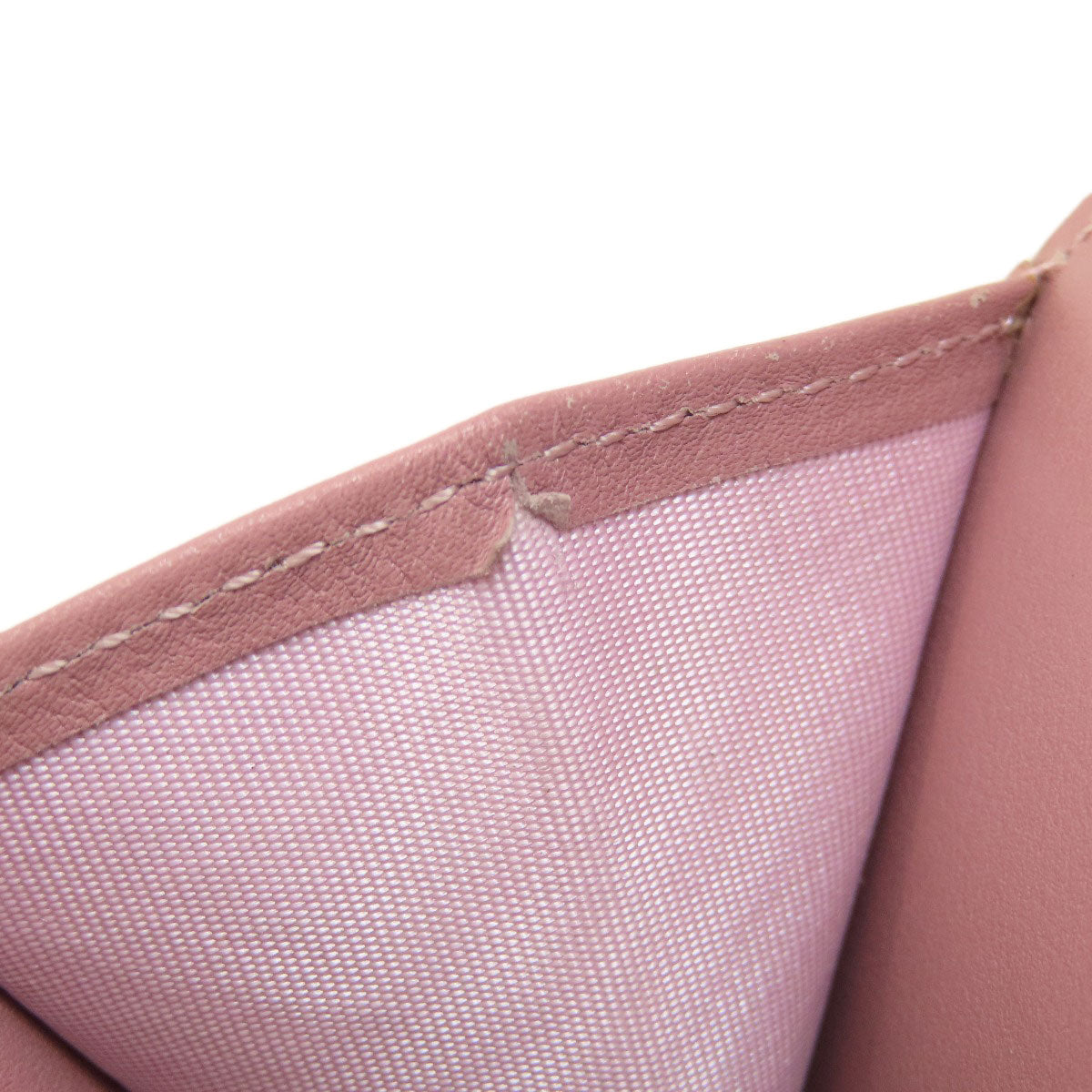 Valentino Bifold Wallet leather pink Studs