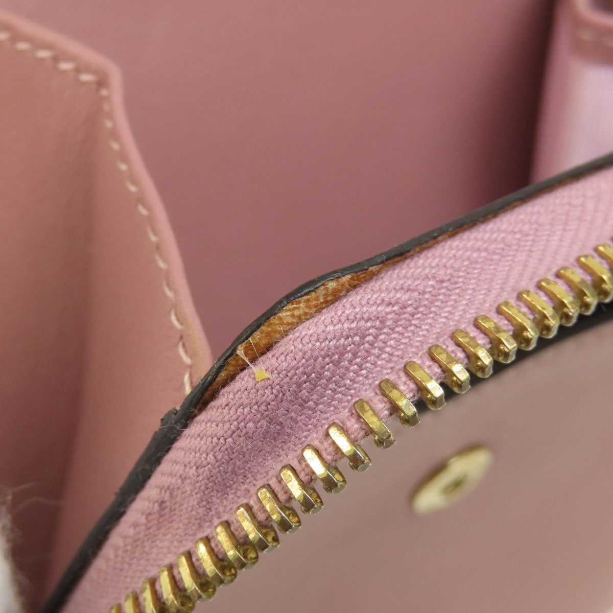 Valentino Bifold Wallet leather pink Studs