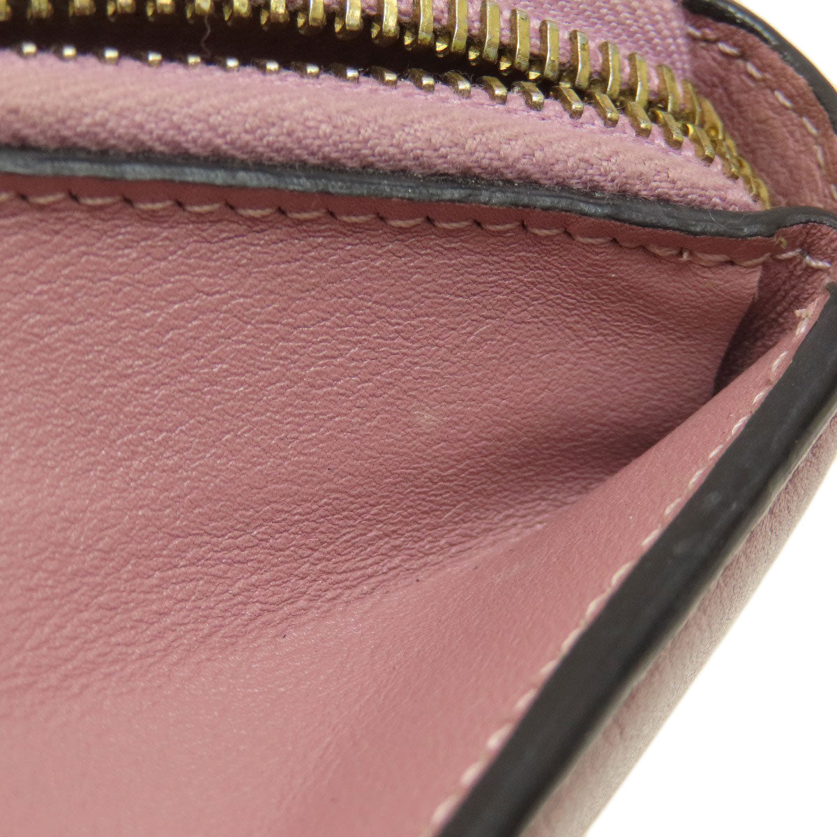 Valentino Bifold Wallet leather pink Studs