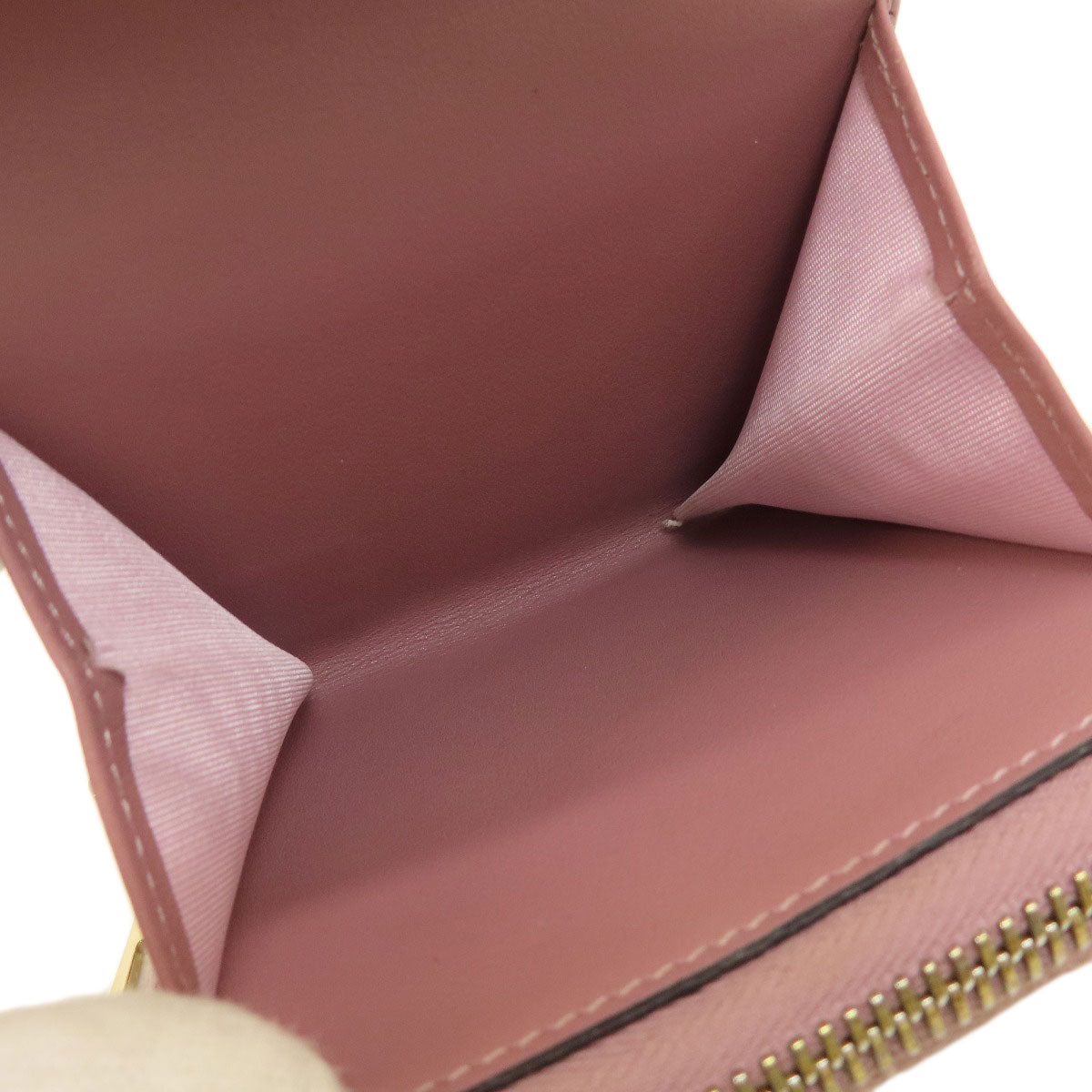 Valentino Bifold Wallet leather pink Studs