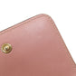 Valentino Bifold Wallet leather pink Studs