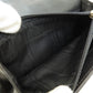 CHANEL Bifold Wallet Calfskin black Chocolate Bar Gold Metal Women Used Authentic
