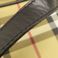 BURBERRY Handbag PVC beige Nova Check Women Used Authentic