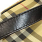 BURBERRY Handbag PVC beige Nova Check Women Used Authentic
