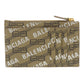 BALENCIAGA Coin case 640535 Calfskin Brown Logo motif Women Used Authentic