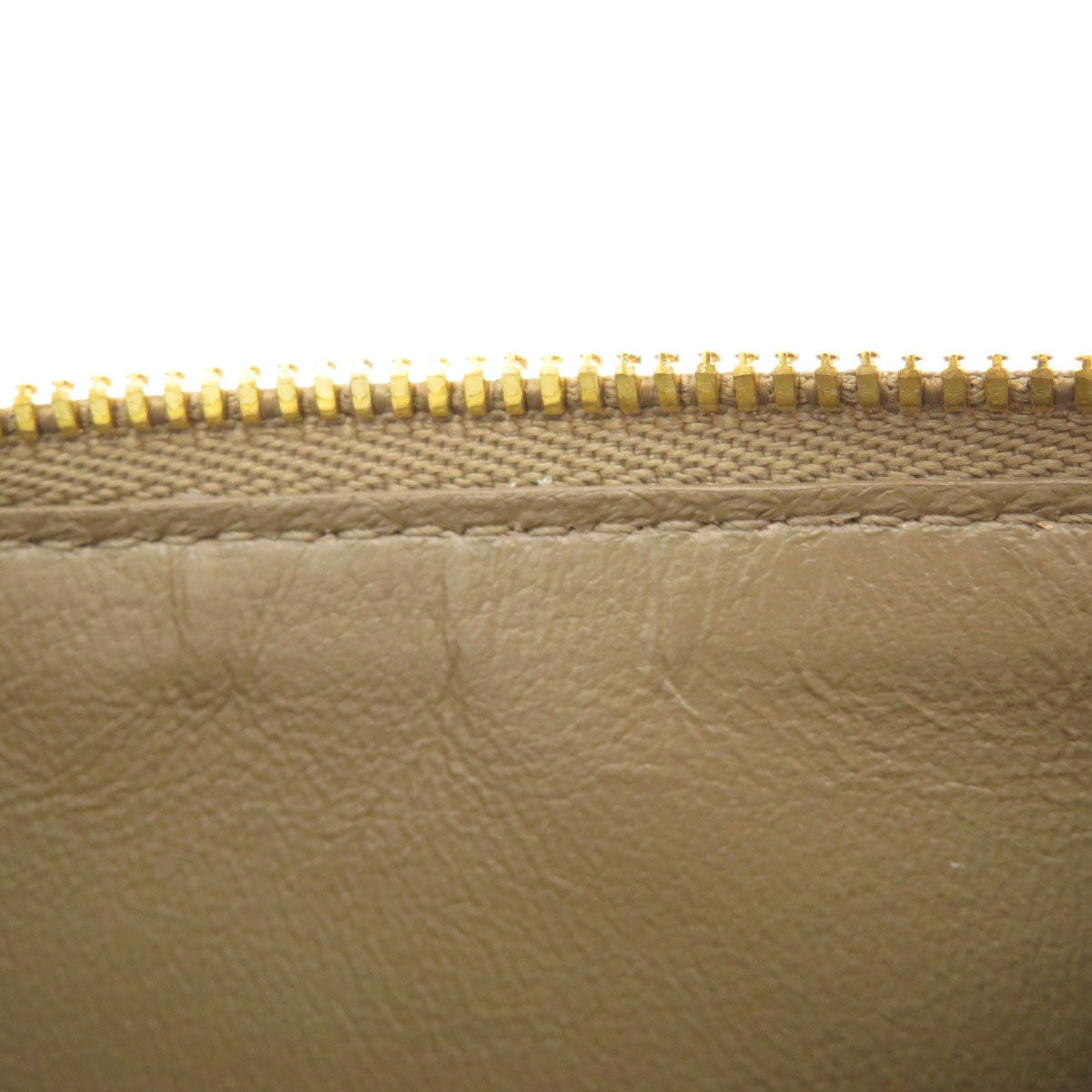 BALENCIAGA Coin case 640535 Calfskin Brown Logo motif Women Used Authentic