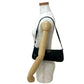 PRADA Shoulder Bag Leather, Nylon black Triangular logo Women Used Authentic