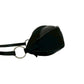PRADA Shoulder Bag Leather, Nylon black Triangular logo Women Used Authentic