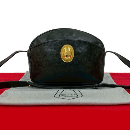 Dior Shoulder Bag leather black