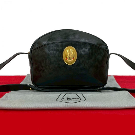 Dior Shoulder Bag leather black