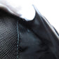 PRADA Long Wallet Purse 1MH132 leather black Saffiano pin badge Women Used Authentic