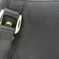GUCCI Tote Bag 130736 leather black logo Women Used Authentic