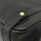 GUCCI Tote Bag 130736 leather black logo Women Used Authentic