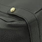 GUCCI Tote Bag 130736 leather black logo Women Used Authentic