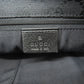 GUCCI Tote Bag 130736 leather black logo Women Used Authentic