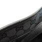 GUCCI Tote Bag 130736 leather black logo Women Used Authentic