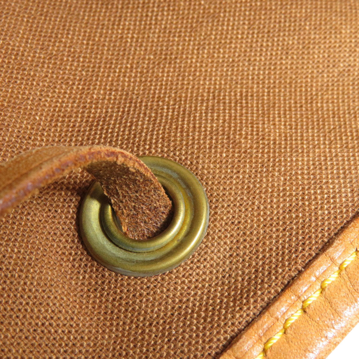 LOUIS VUITTON Backpack M51135 Monogram canvas Brown MontsourisGM Women Used Authentic