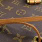 LOUIS VUITTON Backpack M51135 Monogram canvas Brown MontsourisGM Women Used Authentic