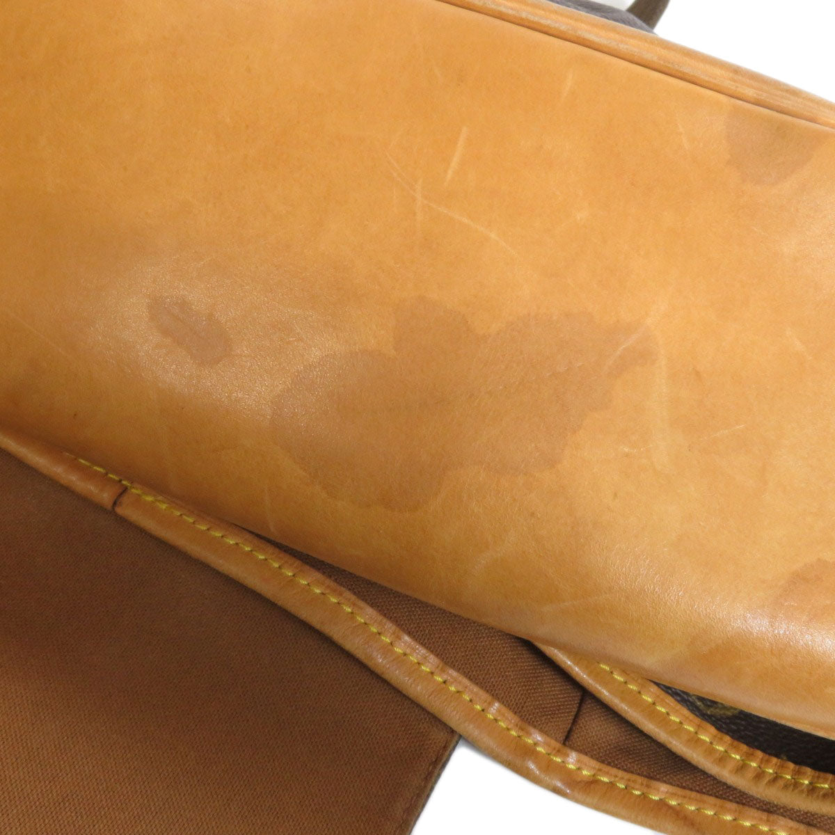 LOUIS VUITTON Backpack M51135 Monogram canvas Brown MontsourisGM Women Used Authentic