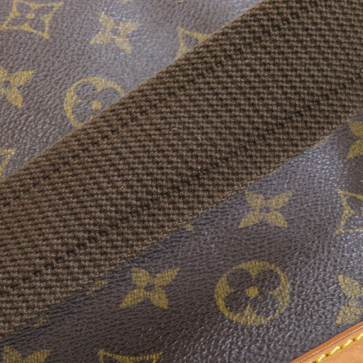 LOUIS VUITTON Backpack M51135 Monogram canvas Brown MontsourisGM Women Used Authentic