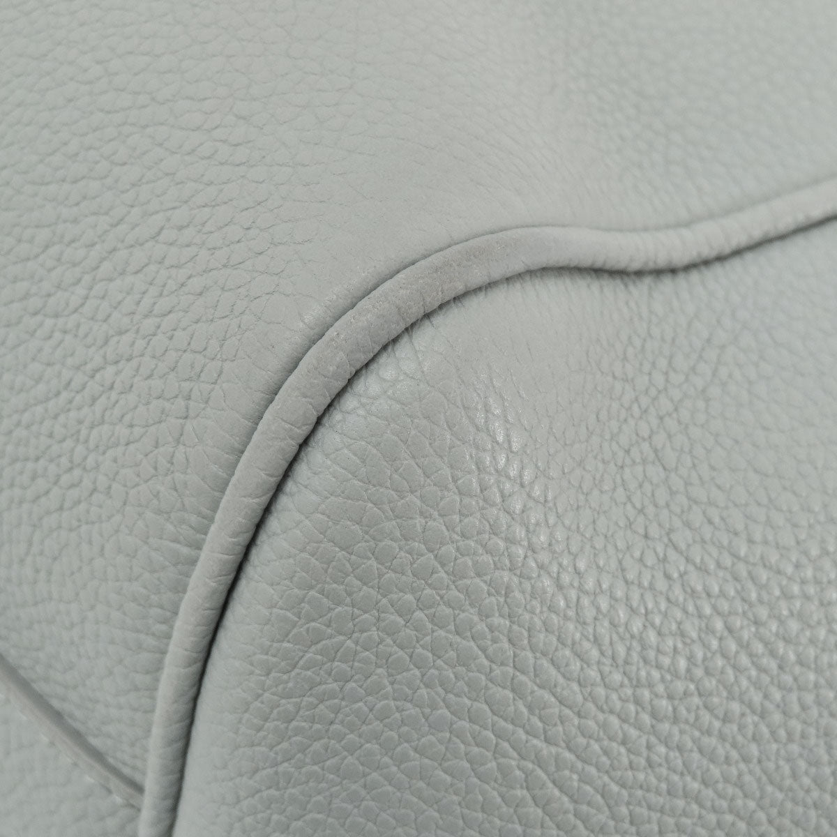CELINE Handbag leather gray Small Fold Hippo 2WAY Women Used Authentic