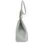 CELINE Handbag leather gray Small Fold Hippo 2WAY Women Used Authentic