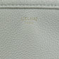 CELINE Handbag leather gray Small Fold Hippo 2WAY Women Used Authentic