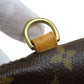 LOUIS VUITTON Tote Bag M40102 Monogram canvas Brown Lockit Monogram Women Used Authentic
