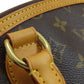 LOUIS VUITTON Tote Bag M40102 Monogram canvas Brown Lockit Monogram Women Used Authentic