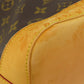 LOUIS VUITTON Tote Bag M40102 Monogram canvas Brown Lockit Monogram Women Used Authentic