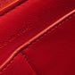 CELINE Shoulder Bag Calfskin Red Trillodo