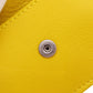 BALENCIAGA Bifold Wallet 391446 Calfskin yellow Compact Wallet Paper Women Used Authentic
