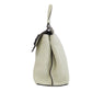 GUCCI Handbag 392013 leather white 2WAY Women Used Authentic