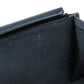 CHANEL Long Wallet Purse Grained Calfskin Skin black COCO Mark SilverMetal