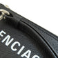 BALENCIAGA Coin case 594548 leather black logo Women(Unisex) Used Authentic