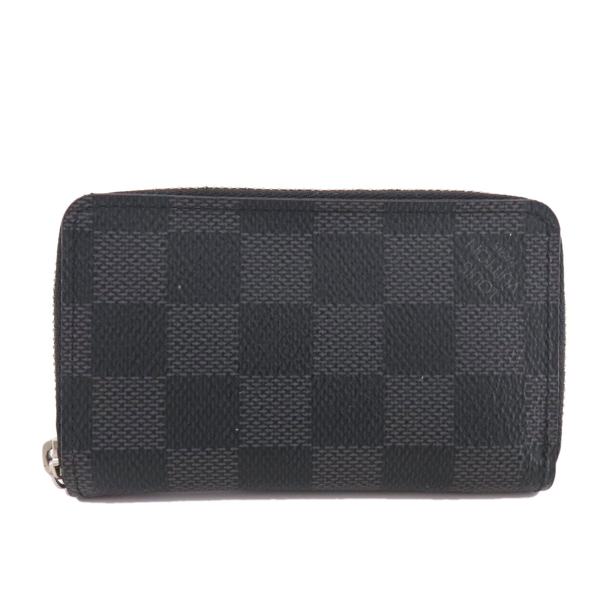 LOUIS VUITTON Coin case N63076 Damier canvas black Zippy Coin Purse Damier Graphite
