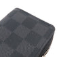 LOUIS VUITTON Coin case N63076 Damier canvas black Zippy Coin Purse Damier Graphite