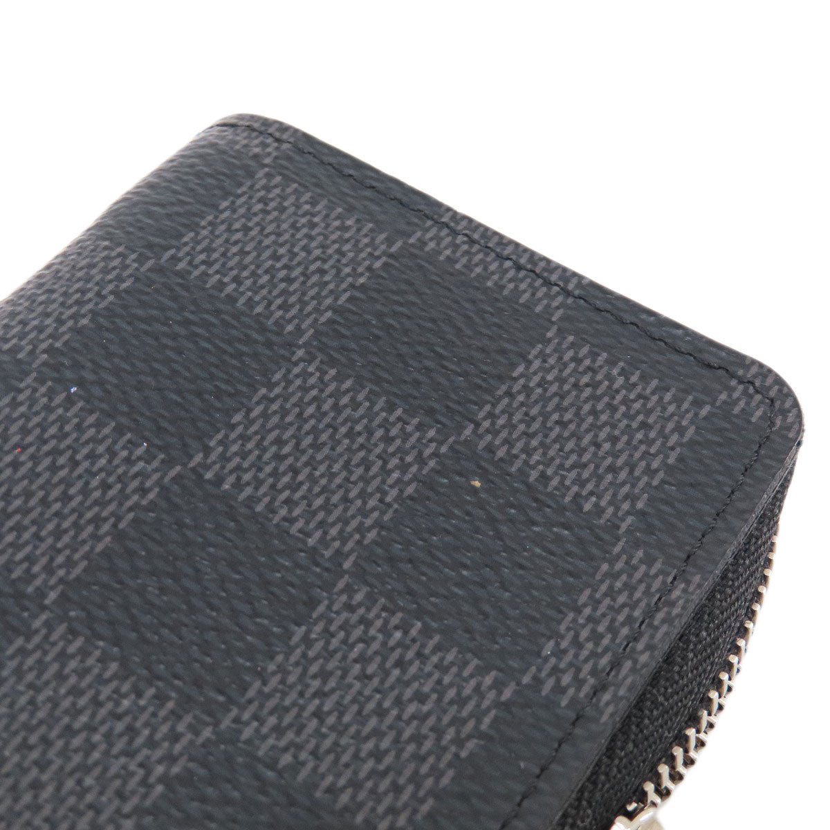 LOUIS VUITTON Coin case N63076 Damier canvas black Zippy Coin Purse Damier Graphite