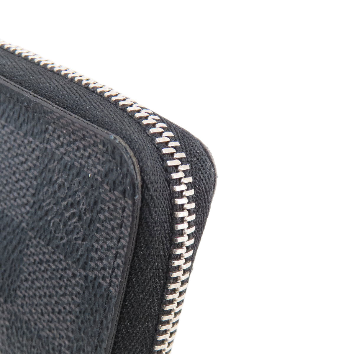 LOUIS VUITTON Coin case N63076 Damier canvas black Zippy Coin Purse Damier Graphite