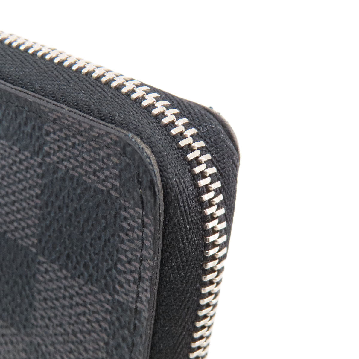 LOUIS VUITTON Coin case N63076 Damier canvas black Zippy Coin Purse Damier Graphite
