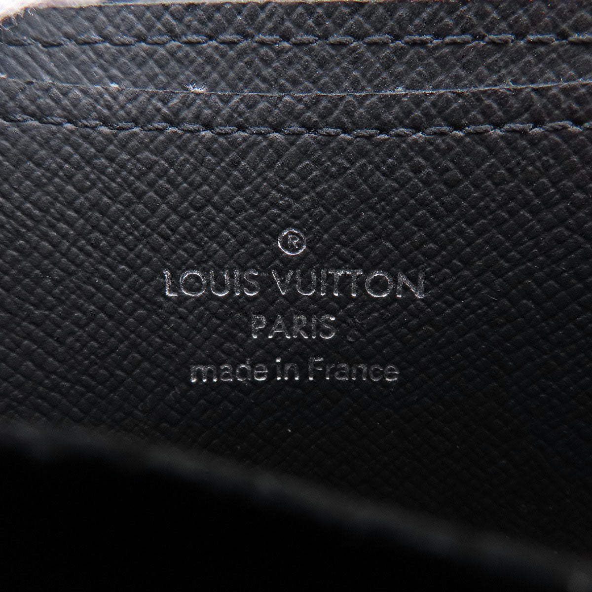 LOUIS VUITTON Coin case N63076 Damier canvas black Zippy Coin Purse Damier Graphite