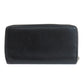 GUCCI Long Wallet Purse 597677 leather black Embryoidery Women(Unisex) Used Authentic