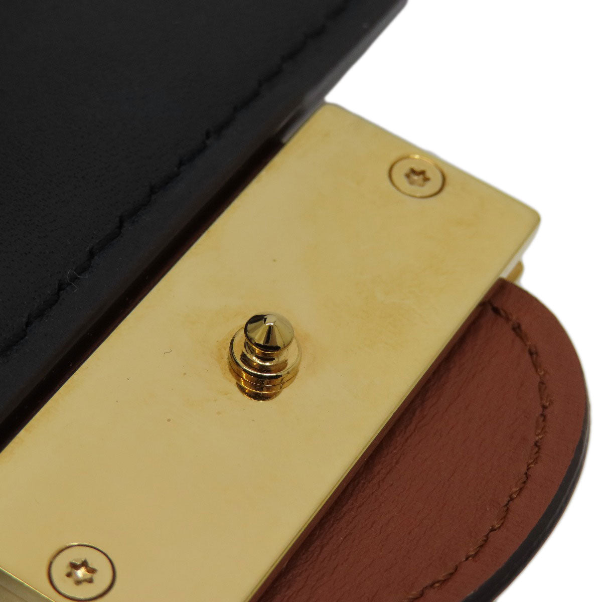 LOUIS VUITTON Bifold Wallet M68725 Monogram reverse Brown Portefeuille Daufine Compact
