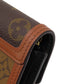 LOUIS VUITTON Bifold Wallet M68725 Monogram reverse Brown Portefeuille Daufine Compact