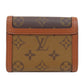LOUIS VUITTON Bifold Wallet M68725 Monogram reverse Brown Portefeuille Daufine Compact