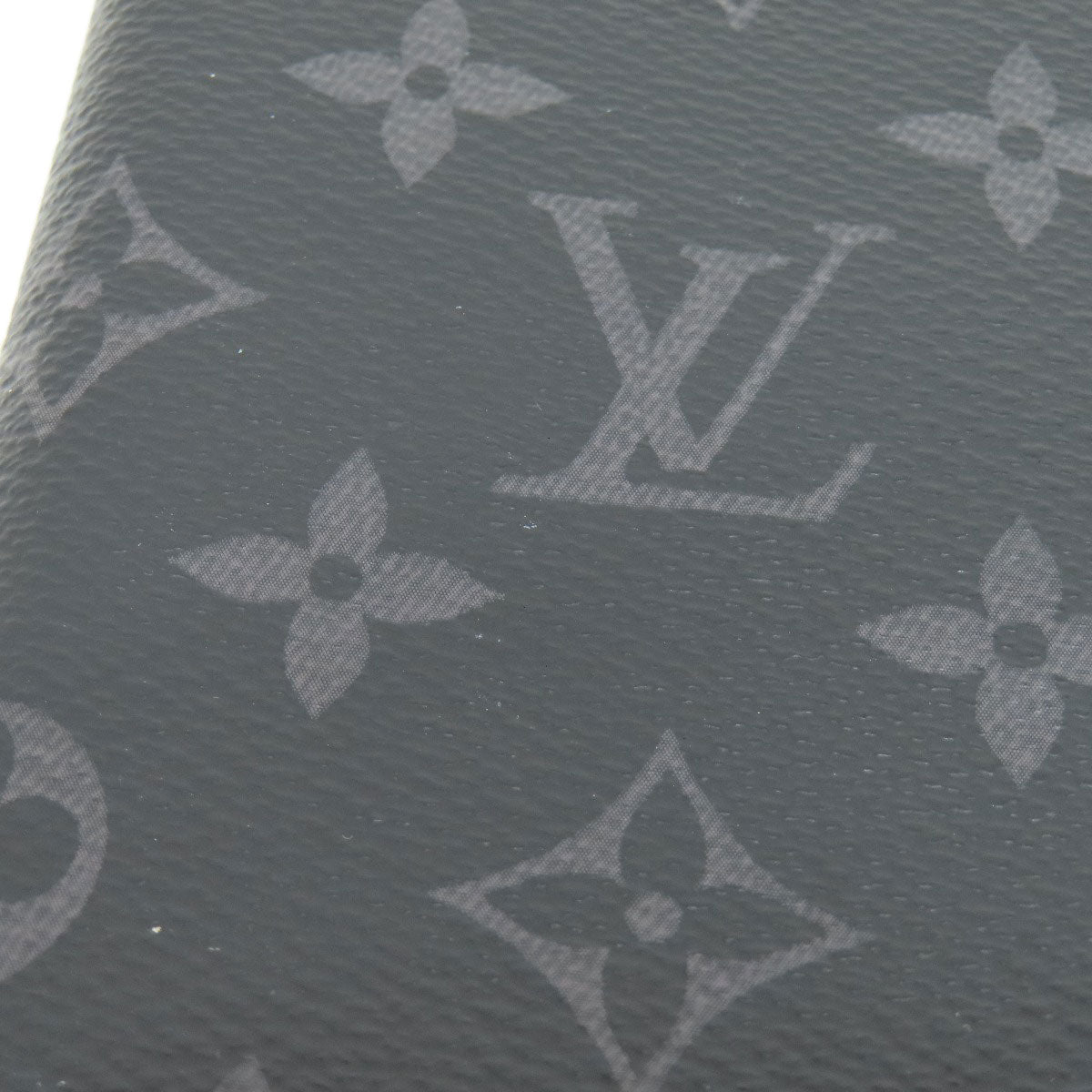 LOUIS VUITTON Long Wallet Purse M69260 Monogram Eclipse black Portefeuille・Brazza Gaston Label Monogram Eclipse