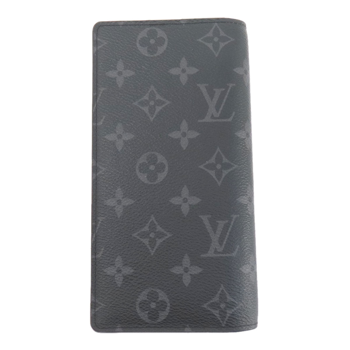 LOUIS VUITTON Long Wallet Purse M69260 Monogram Eclipse black Portefeuille・Brazza Gaston Label Monogram Eclipse