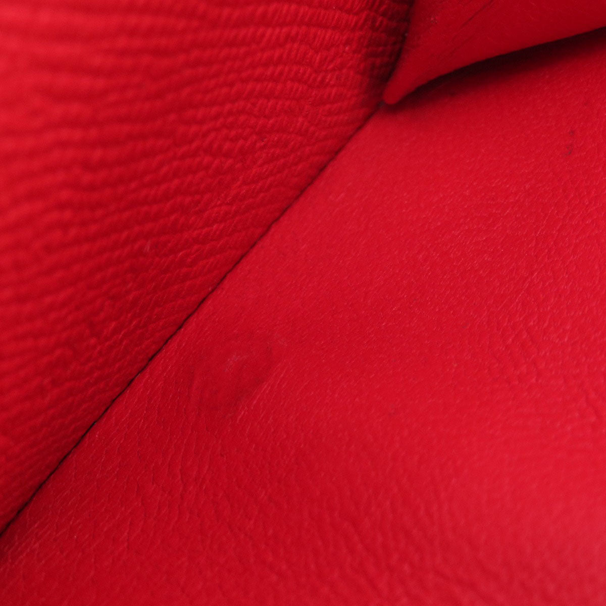 BALENCIAGA Bifold Wallet 601387 leather Red BB logo compact wallet Women Used Authentic